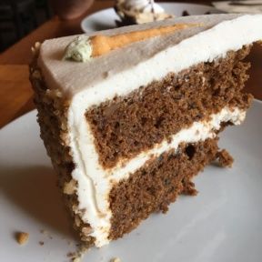 Gluten-free carrot cake from Real Food Daily